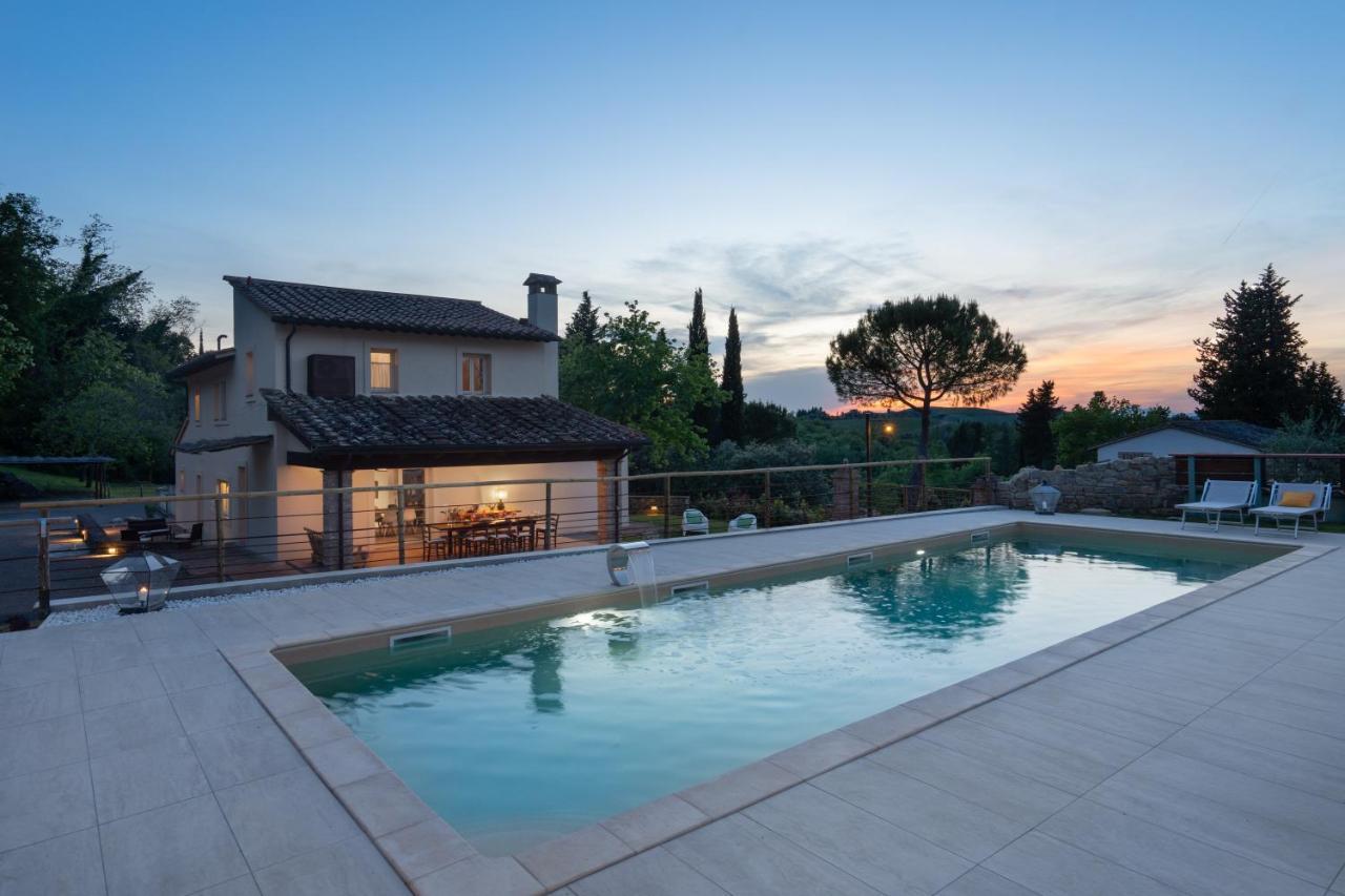 Villa Oliva - Pillo Holiday Villas Gambassi Terme Exterior foto